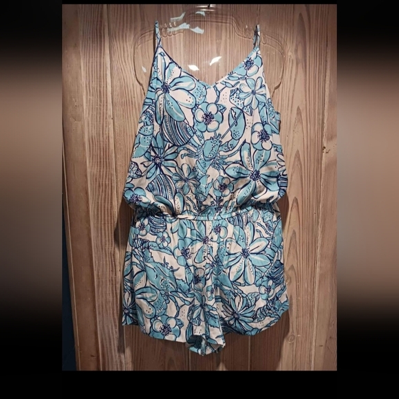 Lilly Pulitzer Deanna Romper Size Large - Picture 4 of 5